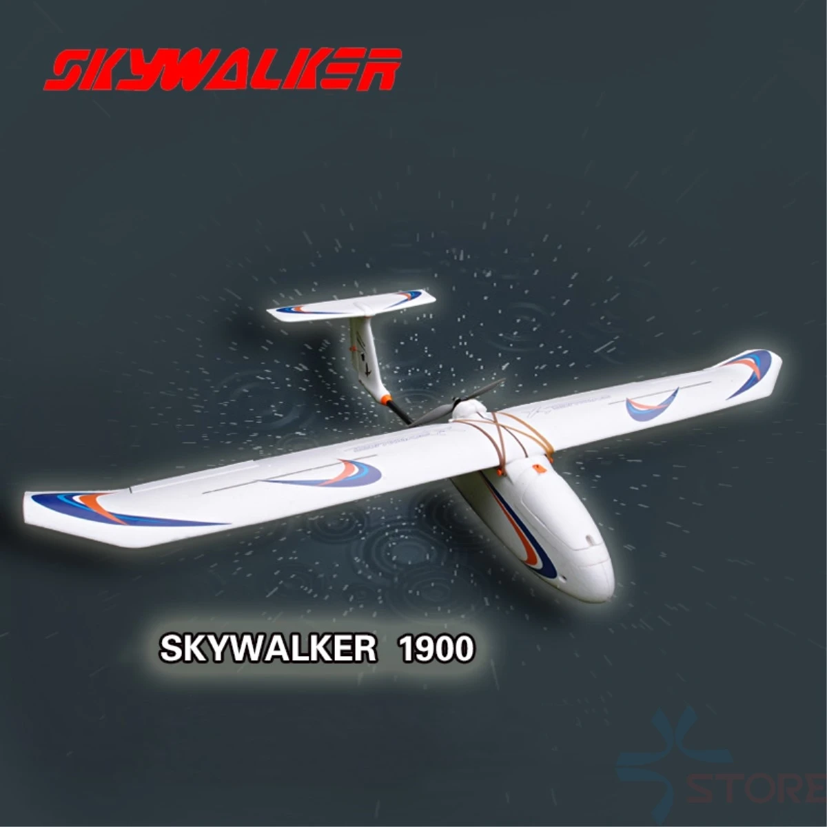 Skywalker самолёт 1900 мм углеволоконный Хвост Версия планер белый EPO - Цена: 22602.26