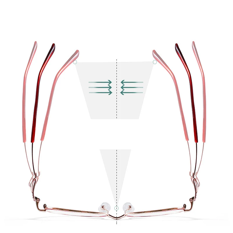 Новинка элегантные модные очки MOMOJA ультратонкие оптические из сплава оправа для