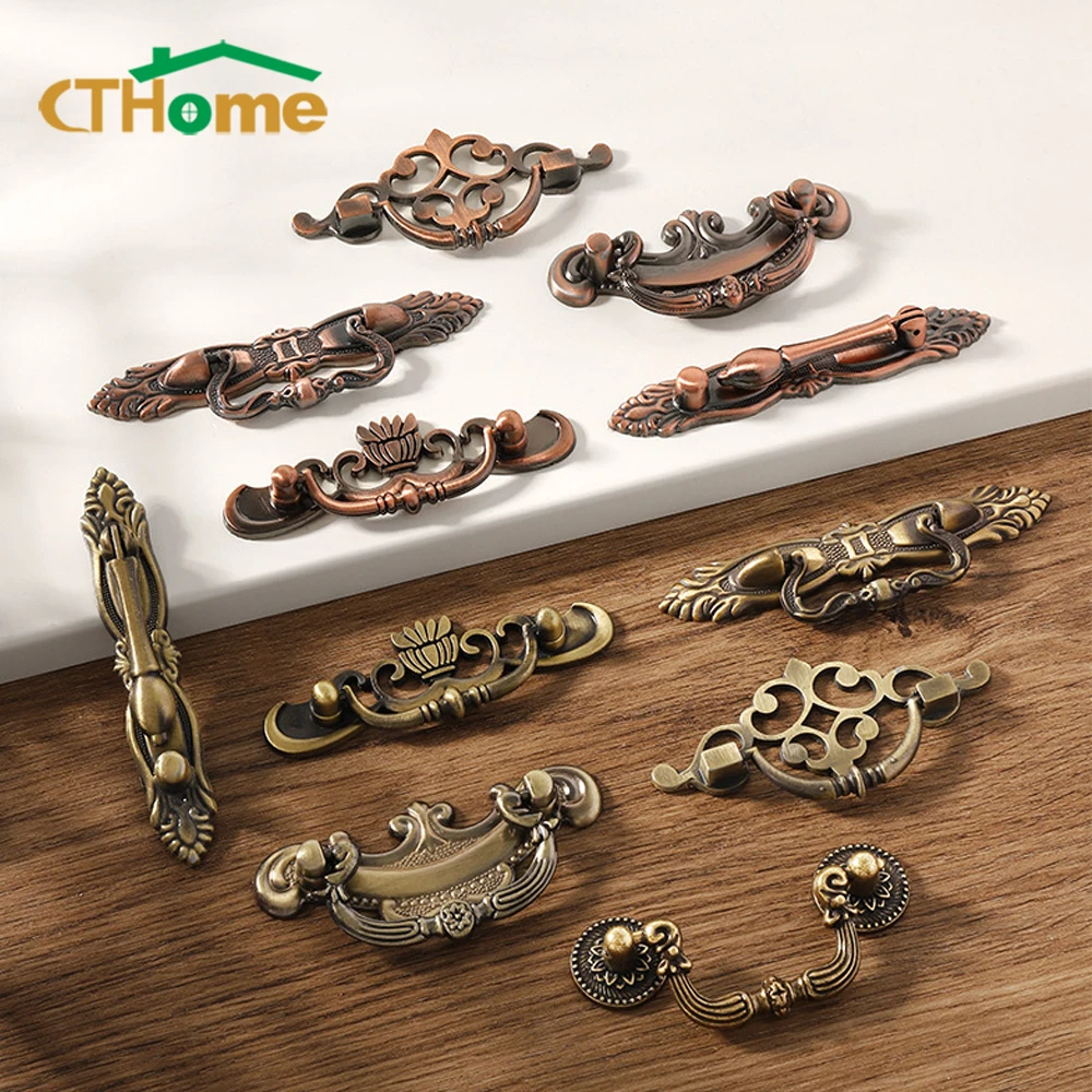 

European Classics Handles 64/96mm for Kitchen Cabinet Wardrobe Cupboard Pulls Drawer Door Knobs Zinc Alloy Furniture Handle