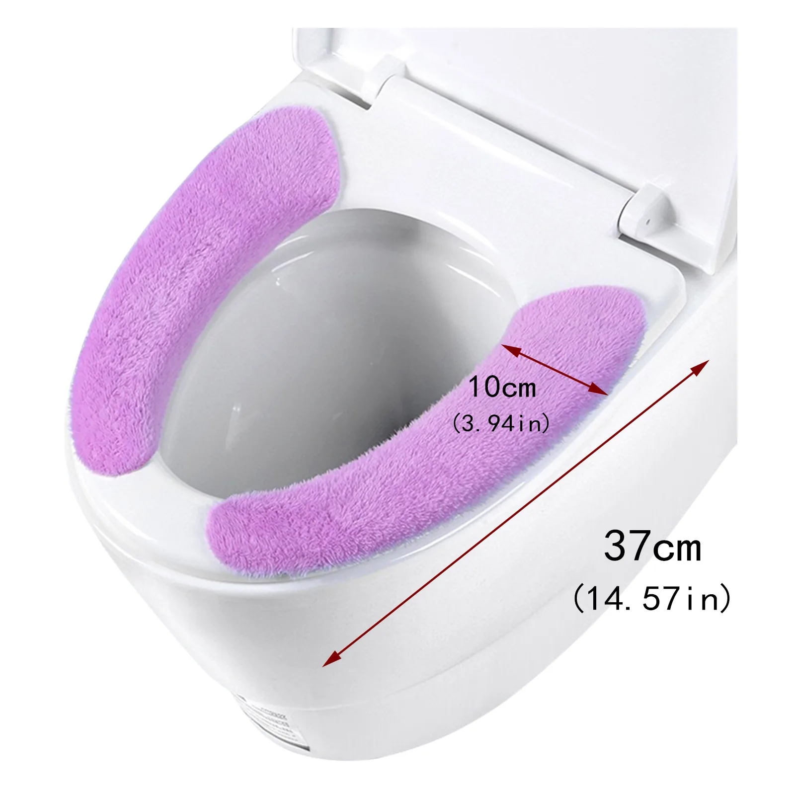 1 пара мягкий плюшевый стирающийся коврик для унитаза |