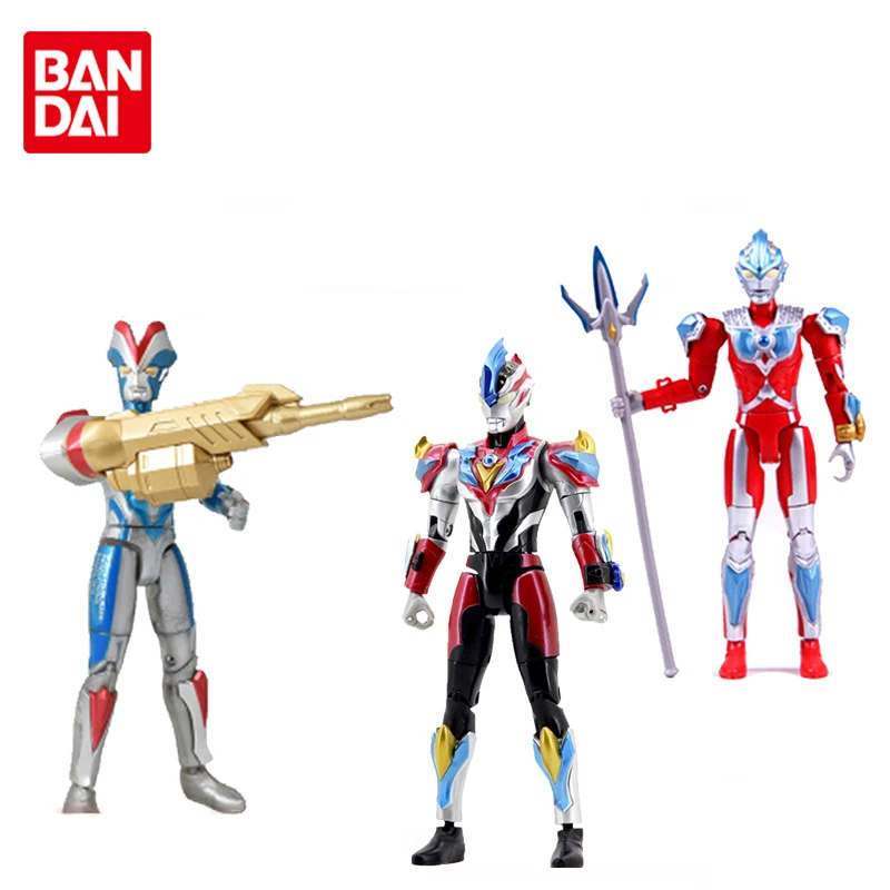 

Bandai Original Ultraman Ginga Victory Victory Knight Ginga Strium Joints Movable Anime Action Figures Toy Boy Girls Kids Gift