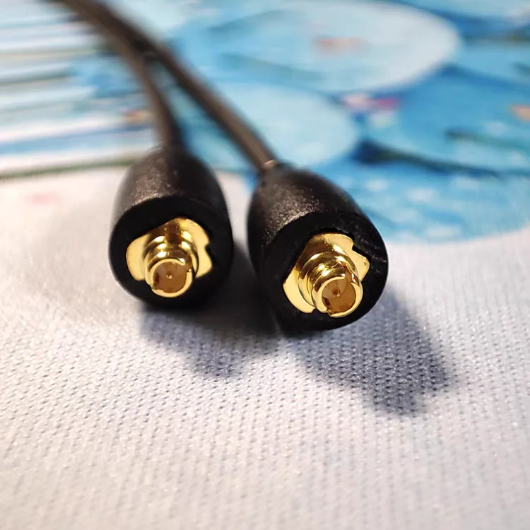 Фото DIY Bluetooth-приемник длиной 45 см, специальный короткий кабель, индивидуальный разъем MMCX, удлинительный кабель равной длины, вариант наушников №2