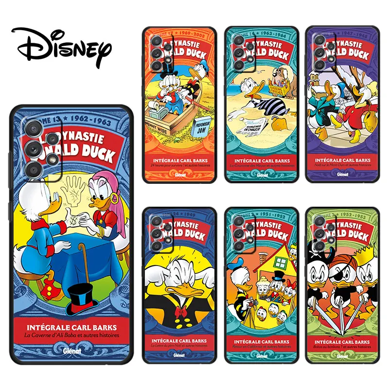 

Case For Apple Samsung A12 A03 A02s A21s A31 A52 A71 A13 A32 4G 5G Silicone Coque Disney Donald Duck Cartoon
