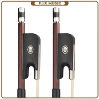 2pcs brazilwood bow 44 cello bow octagonal stick ebony frog natural horsehair cupronickel accessories beginner use