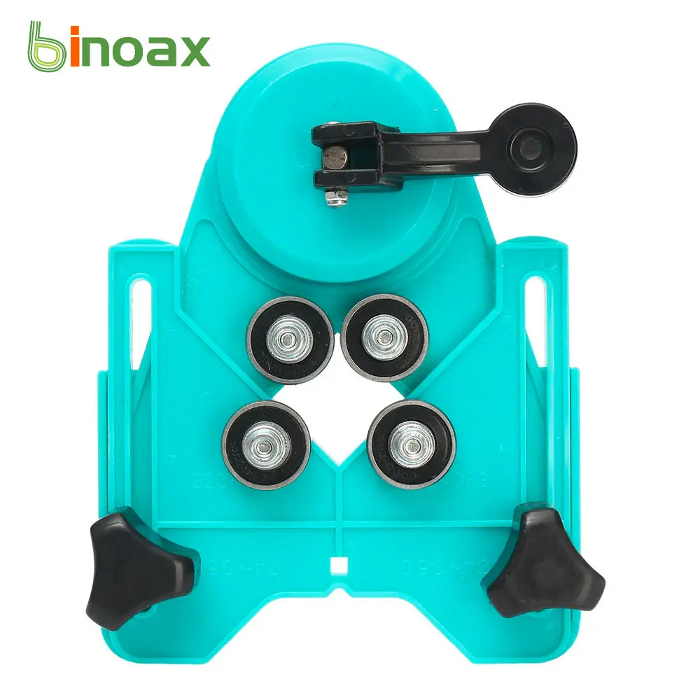 

Binoax устройство для обнаружения отверстий, универсальное позиционирование, Открыватель отверстий, регулируемый ручной инструмент для сверления, 4-83 мм, Открыватель отверстий для керамической плитки