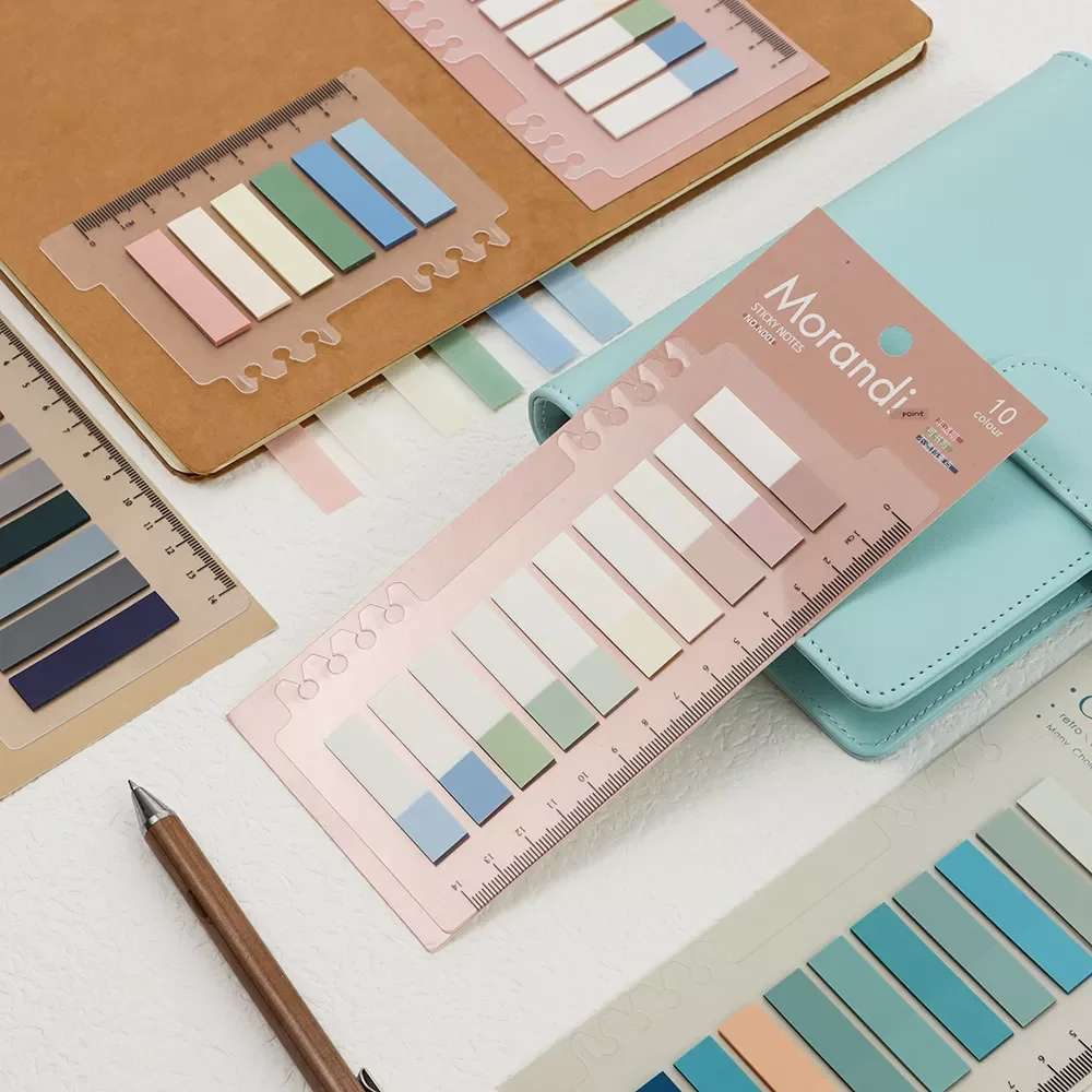 

90/200 Bookmark Page Sticker Notes Memo Pad Sheets Sticky Loose-leaf Index Sticker Flags Tab Sticky Notes Office Supply