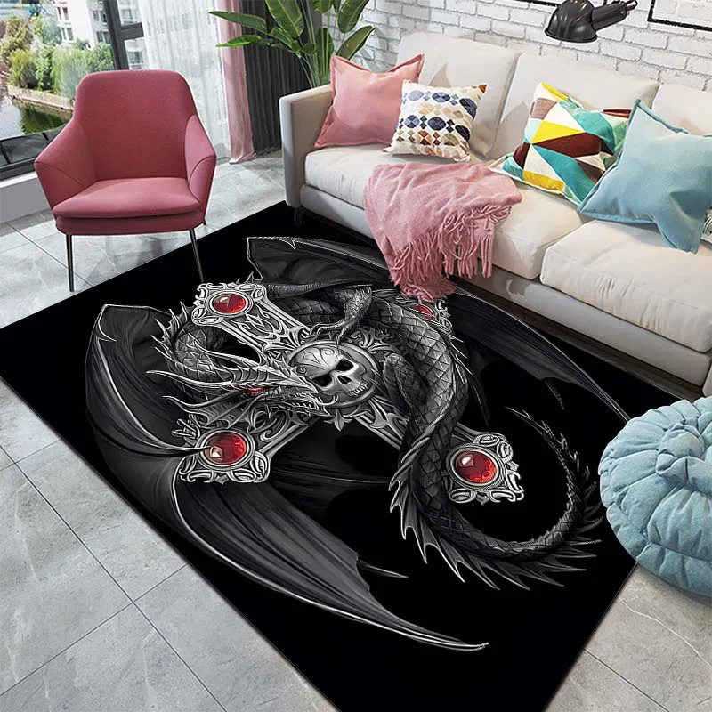 15 Размеров темный коврик с перекрестными узорами для гостиной спальни кухни