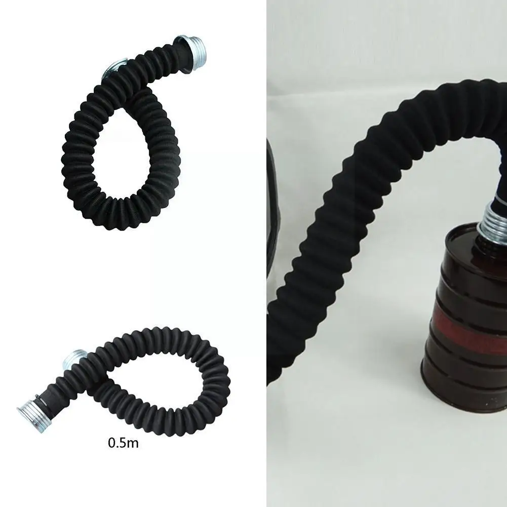 

Safety Gas Respirator Rubber Hose Tube 40mm Connection Between Gas Filter Suitable For Most Gas S Household G E4k2