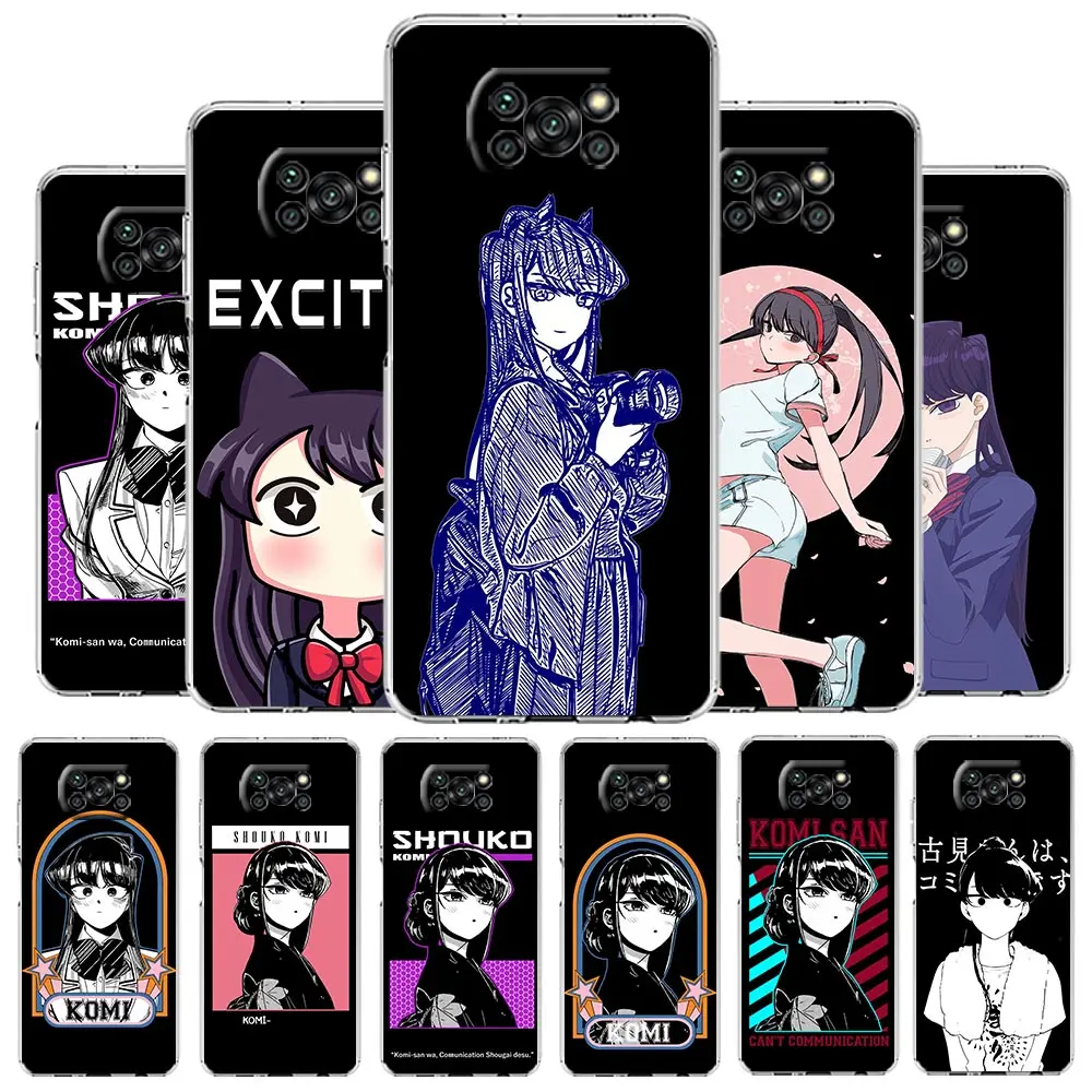 

Komi Can't Communicate Shouko Komi Case For Xiaomi Poco X3 NFC F3 M3 X4 X5 Pro 5G Mi 11 Lite Ultra 11T 11X 12 12T Pro 11i Cover