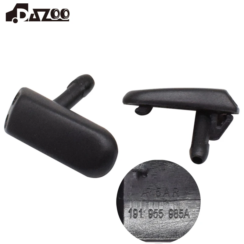 1 пара сопло омывателя ветрового стекла 191955985A для VW T4 Transporter MK2 1988- 1991 Cabiolet Jetta Golf Passat Scirocco Quantum