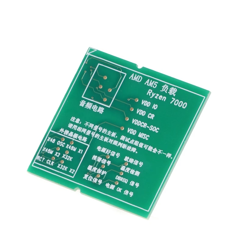 Desktop AMD AM5 CPU Socket Tester Diagnostic Analyzer Dummy Load Fake With LED Indicator