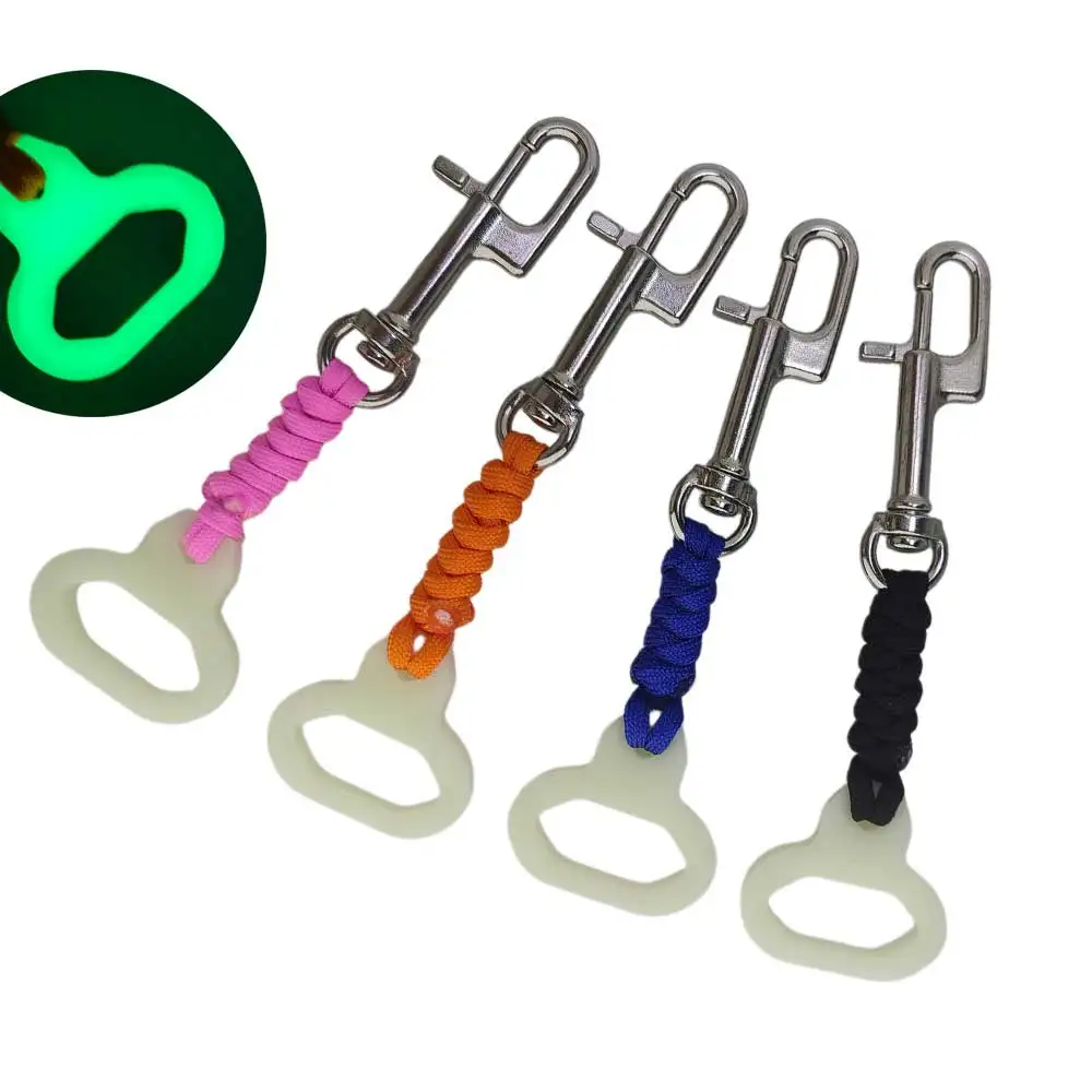 Фото Держатель для мундштука регулятора (Octopus Retainer) для дайвинга с поворотным зажимом из нержавеющей стали 316SS, аксессуар для снаряжения для подводного плавания №2