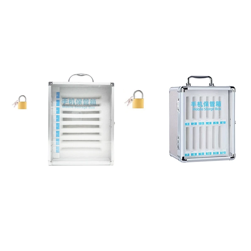 Стойка для мобильного телефона в классе шкаф хранения настенная тюрьма ящик