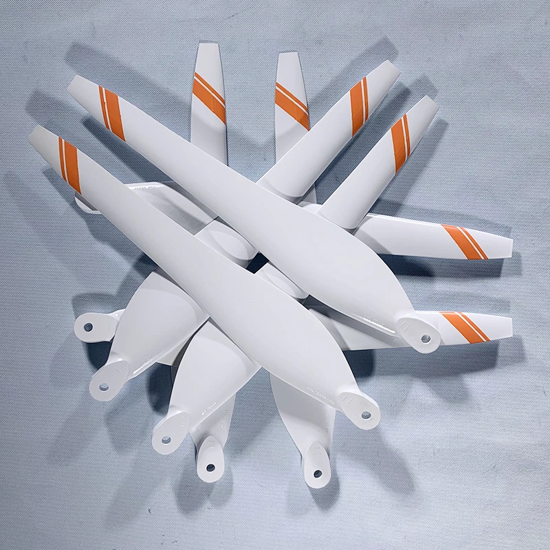 Копия 41135 складные детали для дрона с белым пропеллером вращающиеся по часовой