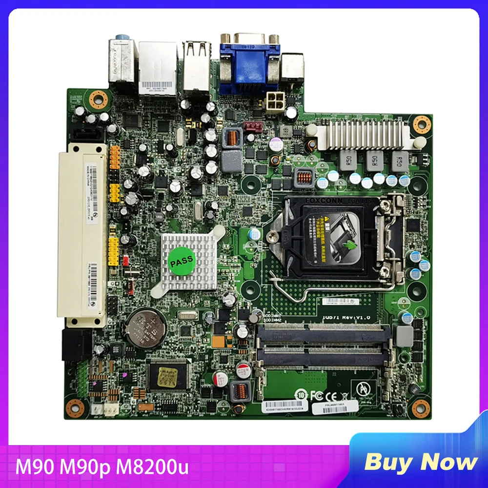 For Lenovo ThinkCentre M90 M90p M8200u Desktop Motherboard IQ57I 89Y1683 DDR3 Perfect test before shipment