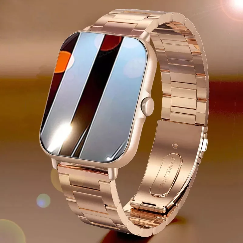 

2022 New Smart Watch Women Full Touch Screen Sport Fitness Watches IP67 Waterproof Bluetooth call For Android ios smartwatch Men