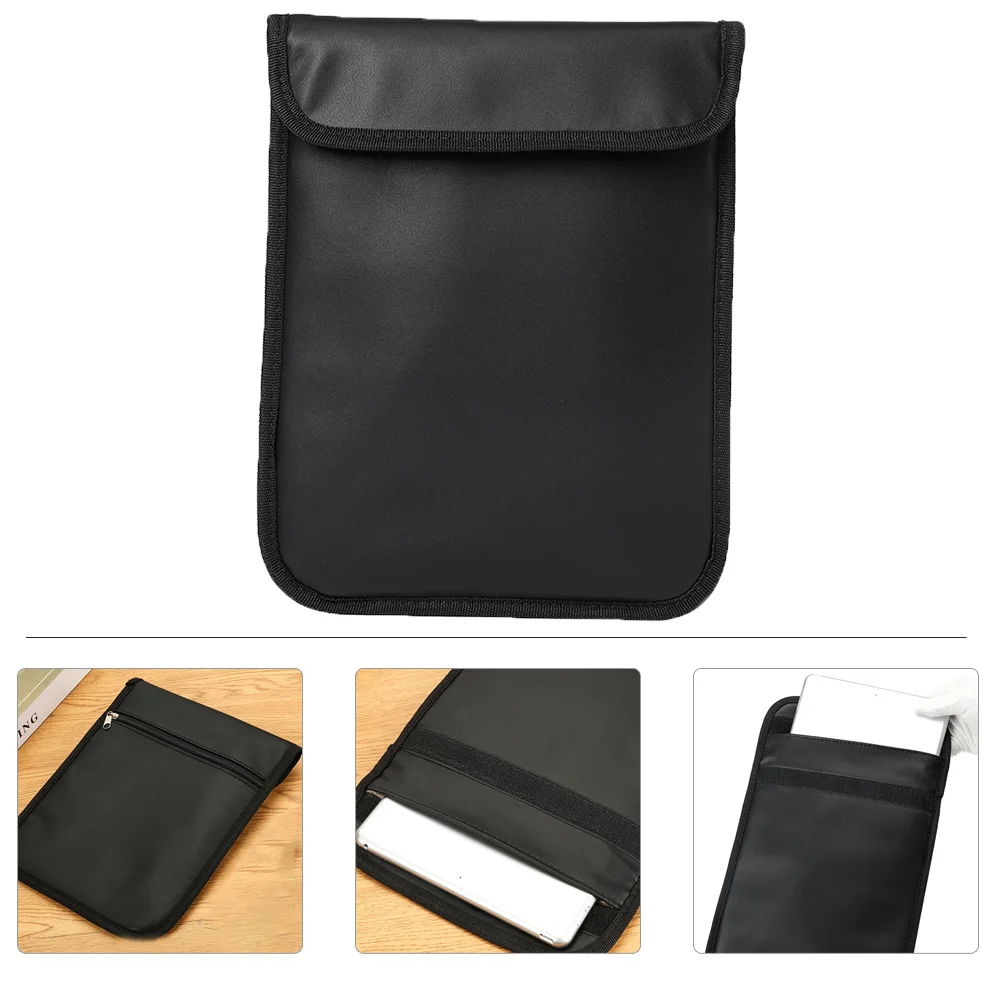 

Blocking Pouch Case Tablet Storage Protection Faraday Tracking Cell Key Anti Emp Shielding Blocker Cage Hacking Organizer Spying