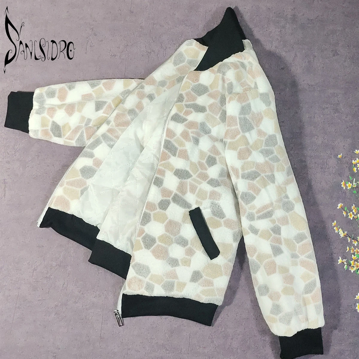 Faux Fur Jacket Women  Faux Fur Winter Coat Women Autumn Winter Regular Casual Coat Women Zipper Fur Coats  Fashion Casual Coats