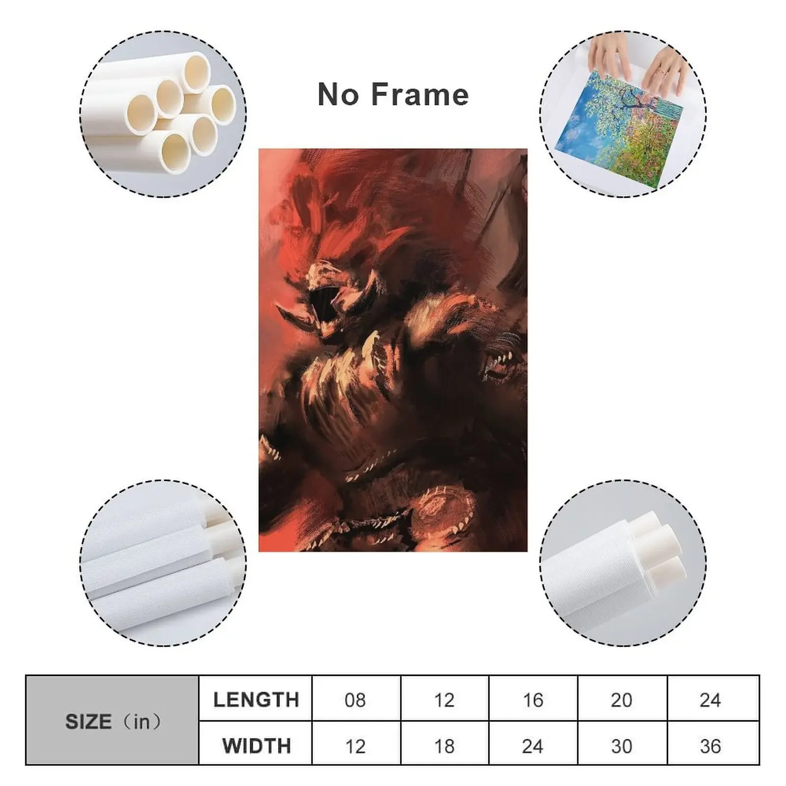 Starscourge Radahn Холст Картина современное украшение дома домашний декор интерьер