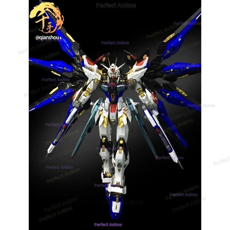 Wanda Electron Color MGEX Strike Freedom GD 1/100 Bandai Собранная модель Mecha Assault G D Фигурка