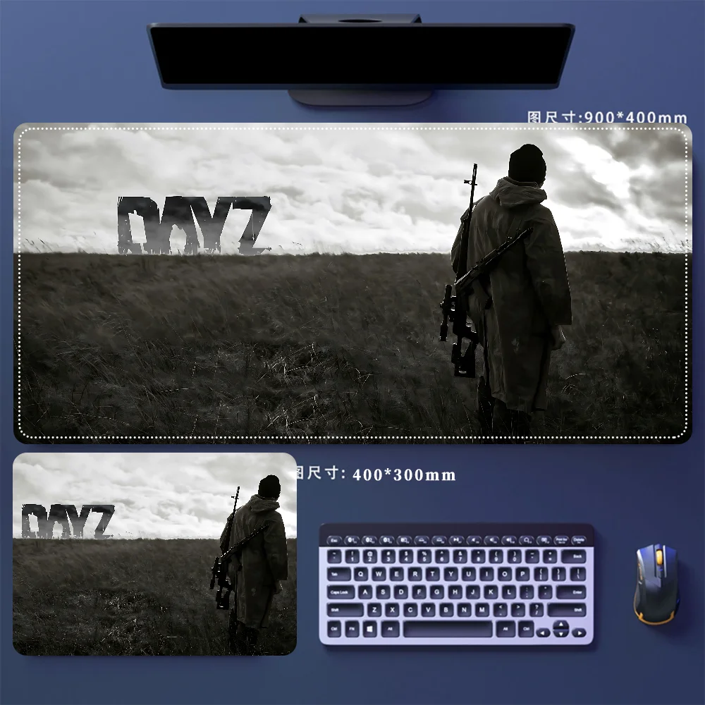 D-DayZ игровой коврик для мыши настольный геймерский офисный резиновый