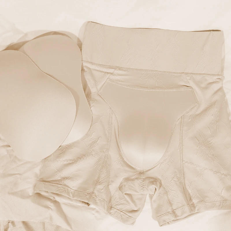 Men Sissy Hiding Gaff Panties Briefs Camel Toe Panties Transgender Men High Waist Boxer Shorts Tummy Slim Body Shaper Corset