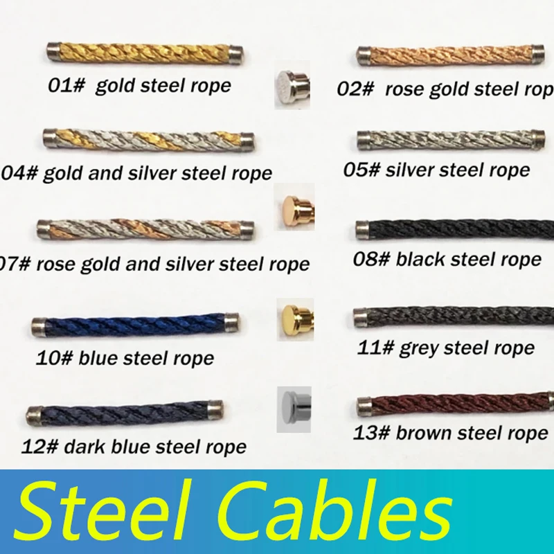 Браслет из серебра 925 пробы для мужчин и женщин стальной кабель большой модели