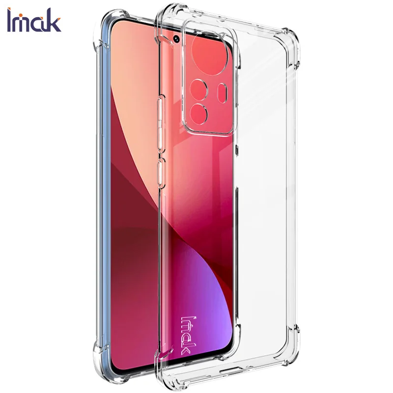

for Xiaomi Mi 12 Mi12 Pro Case IMAK Shockproof Airbags Conners Soft Back Cover Case for Xiaomi 12 /12X