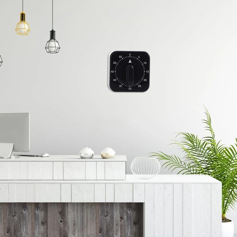 

Портативные таймеры, 60 минут, механический таймер кухня, Таймер шеф-пора, часы, громкие счетчики будильника, Ручной таймер 2,4x2,4 дюймов