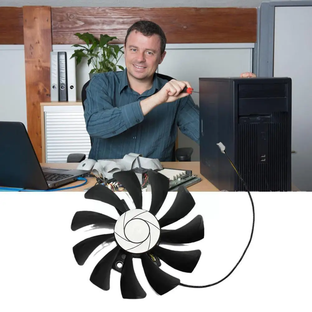 

Высококачественный Вентилятор Охлаждения видеокарты для Gtx1050/1050ti Aero Itx