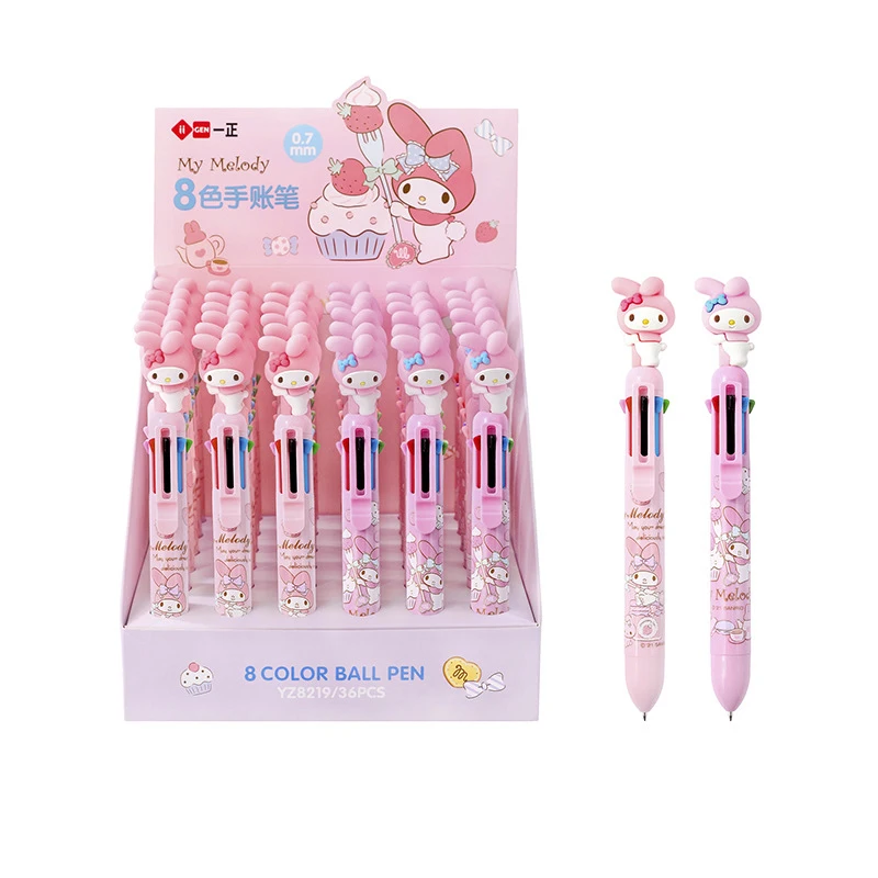 

Kawaii Kuromi My Melody Cinnamoroll Мультяшные креативные канцелярские принадлежности многоцветная ручка для счета 0,5 мм шариковая ручка водная ручка пода...