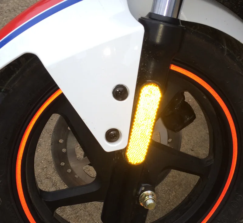 

Electric Motorcycle Sticker Rim Reflective Hub Sticker For Niu Mqi2 / Mqis / u / N1s / Uqi / G1 / G2