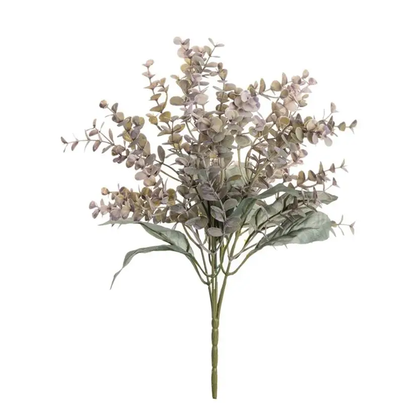 Искусственное Растение Эвкалипта Пластиковая Декоративная Деталь Устойчивая К