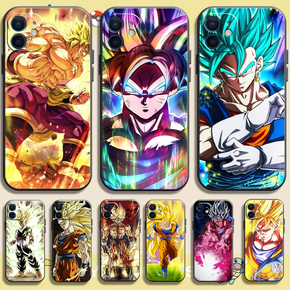 

Dragon Ball Anime Phone Cases For iPhone 11 12 Pro MAX 6S 7 8 Plus XS MAX 12 13 Mini X XR SE 2020 New Silicone Back Cover Fanda