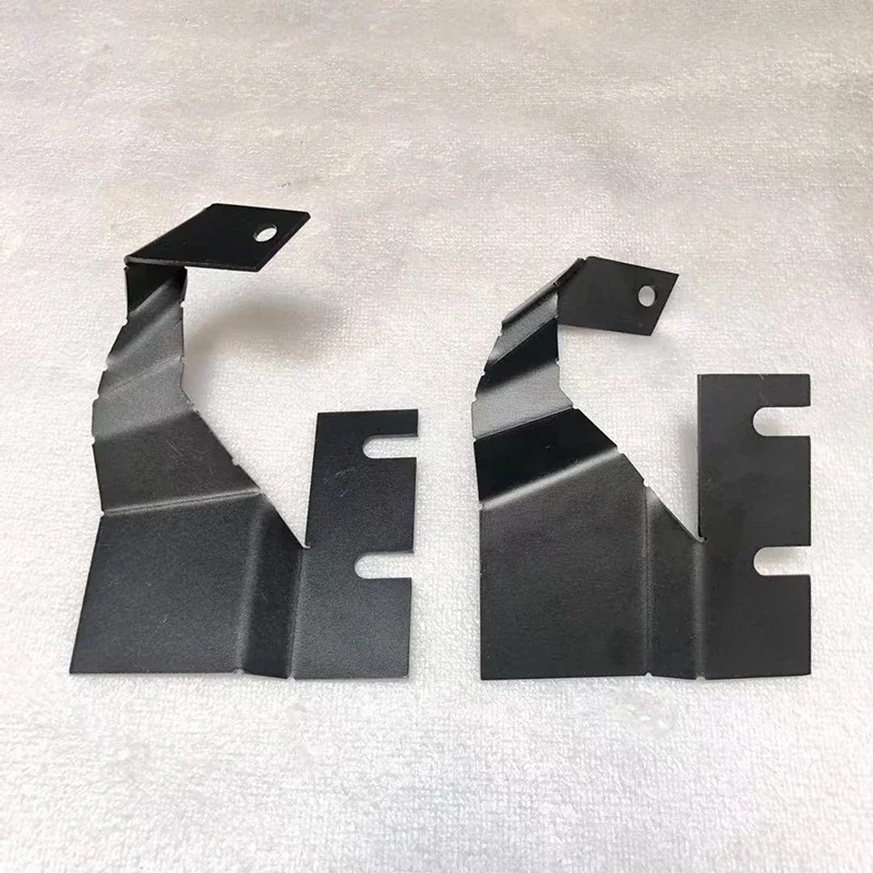 2 шт. монтажные кронштейны на стойке А стальные для переднего капота светодиодные