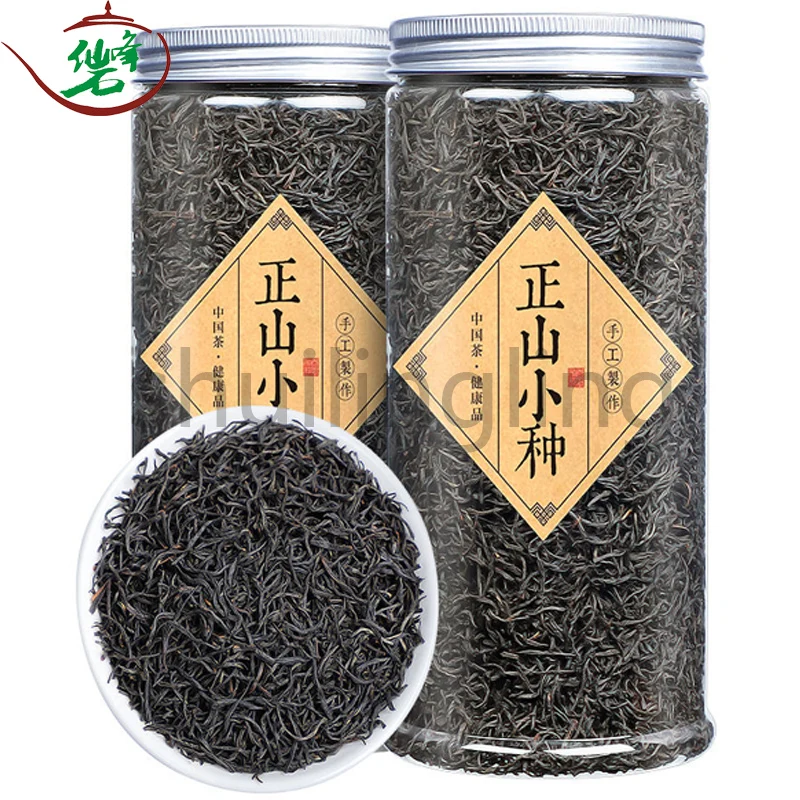 

2022 высококачественный черный китайский чай Wuyi Lapsang Souchong чай с дымовым вкусом Zheng Shan Xiao Zhong чай 100 г/банка