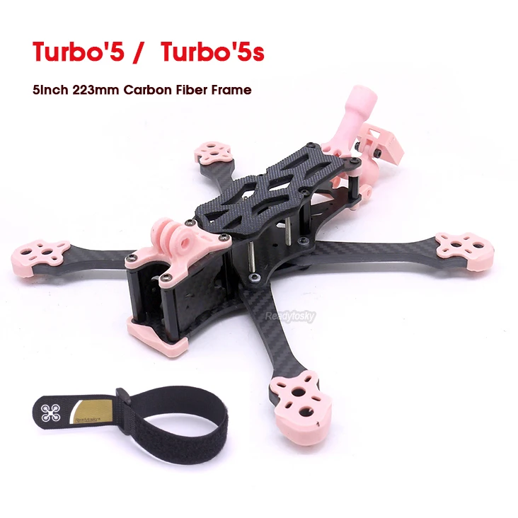

New Turbo'5 / Turbo'5s 5Inch 223mm Carbon Fiber FPV Frame Kit For FPV Freestyle RC Racing Drone Frame
