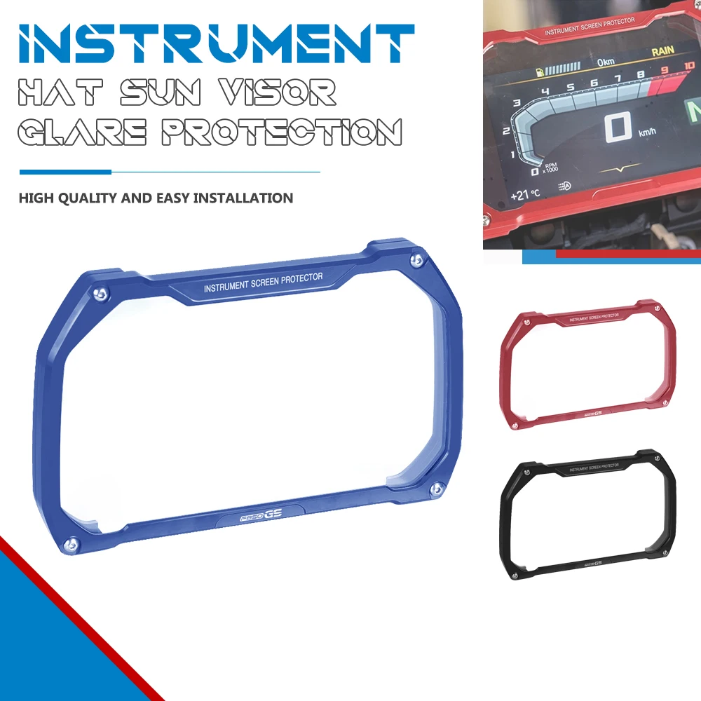 

For BMW F850GS F850 GS F 850 GS F 850GS 2020 2021 2022 2023 Instrument Hat Sun Visor Glare protection Meter Cover Frame Guard