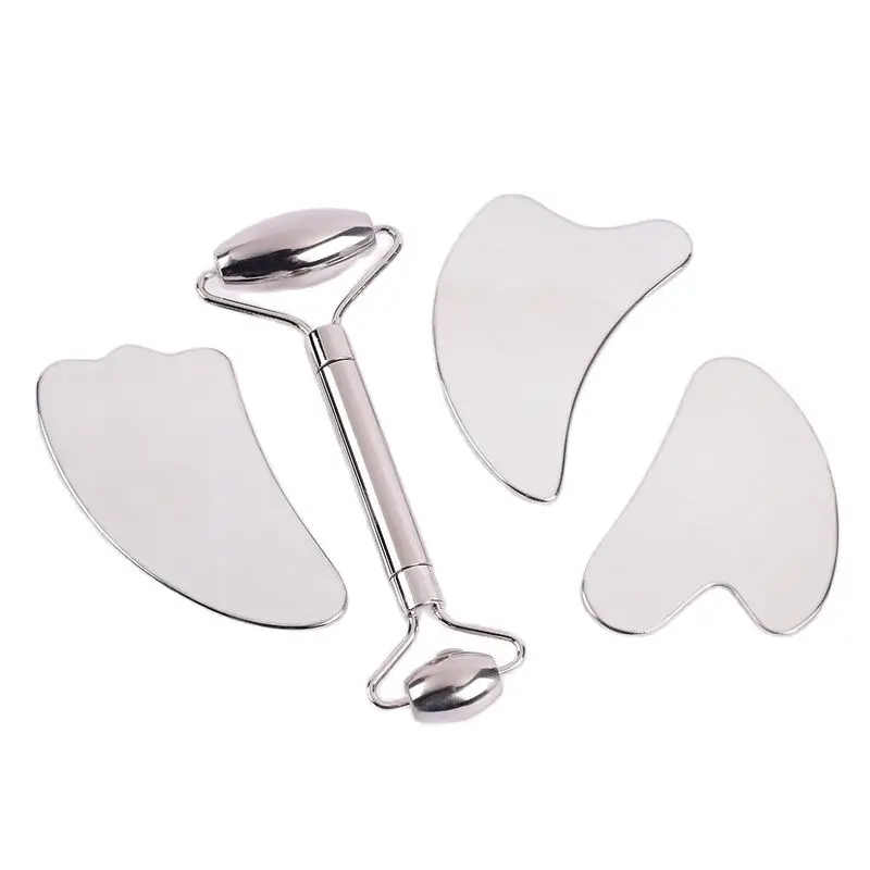 

Роликовый массажер для лица, из нержавеющей стали