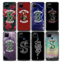 riverdale south serpentine snake phone case for realme c2 c3 c21 c25 c11 c12 c20 oppo a53 a74 a16 a15 a95 a93 a31 a52 a5s case
