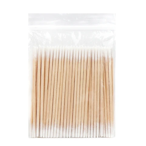 100/300 pcs descartáveis ​​Ultra-pequena de cofre de cotonete