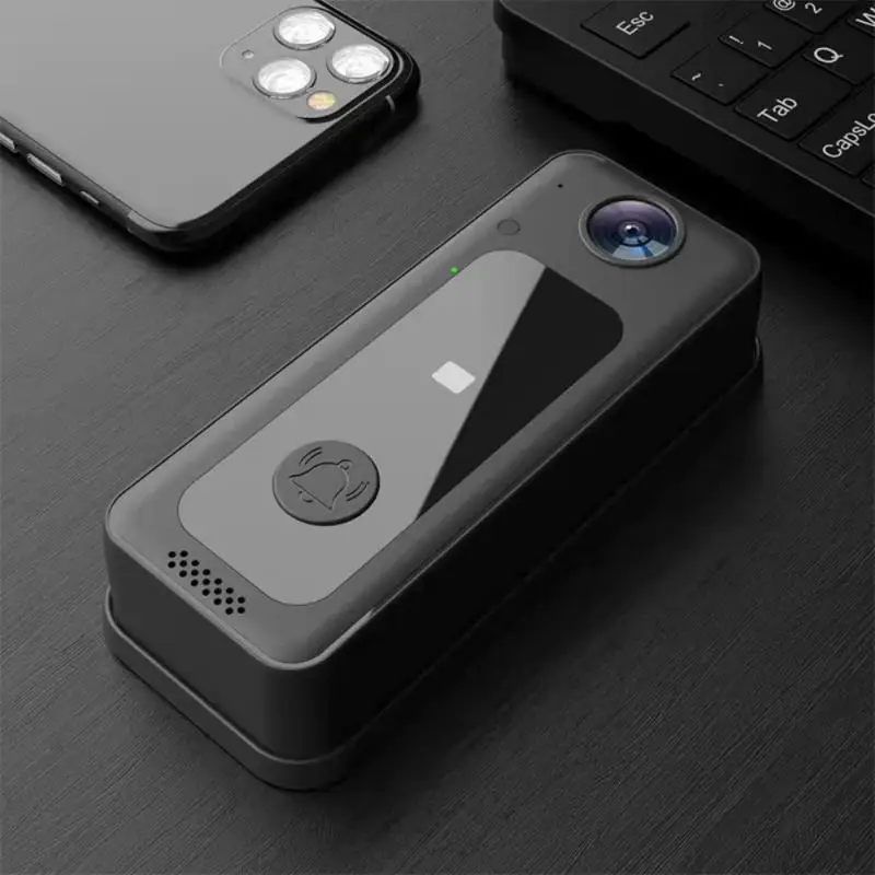 

Wsdcam Intercom Video Doorbell Smart Wireless Video-Eye Home Monitor Two-Way Audio Night Vision Door Phone IP Security Camera