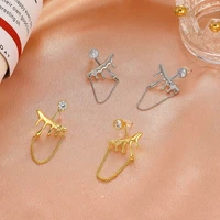 vintage drop earrings for women fashion jewelry metal geometric hanging dangle piercing earrings