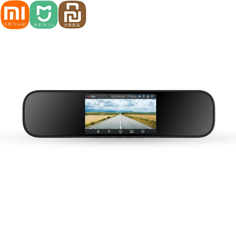 Xiaomi Mijia Rear View Mirror Car Camera Smart Camera 1080P HD IPS Screen IMX323 Image Sensor Driving Recorder for Car Camera