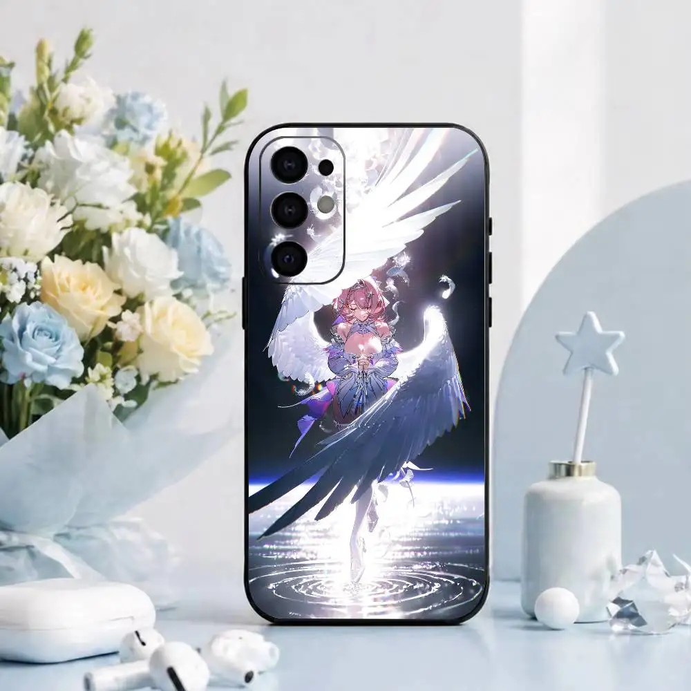 Фото Чехол Zenless Zone Zero R-Remielle Dan из мягкого силикона с защитой от падений для Samsung S26 S24 S23 S22 S21 Ultra Plus FE Lite, черный №3