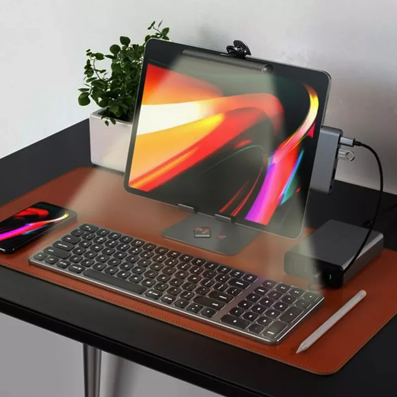 

Настольная Светодиодная лампа с плавным затемнением, осветительный прибор для работы с компьютером, монитором, подвесной светильник для чт...