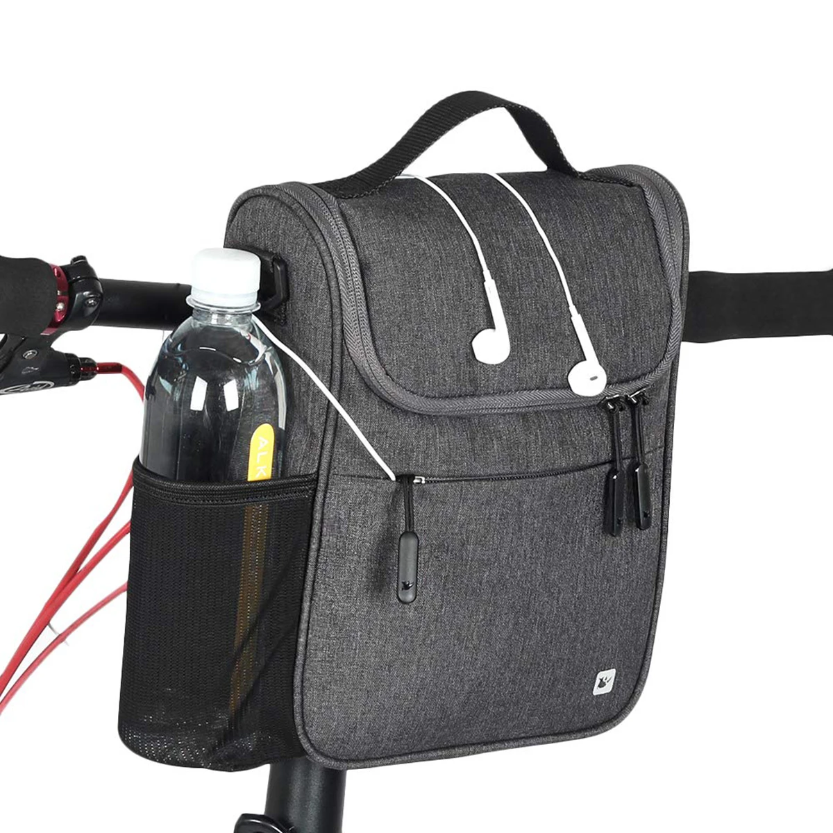 

Bike Handlebar Bag Large Capacity Bike Front Bag Bicycle Frame Bag Cycling AccessoriesBike Handlebar Bag