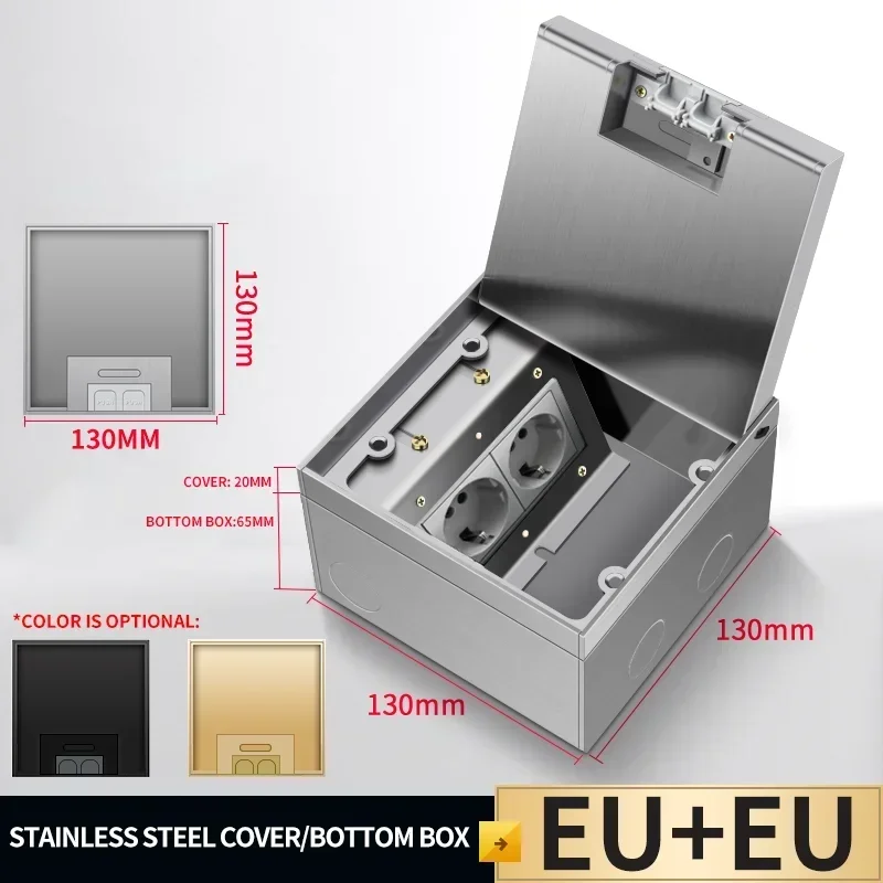 

Скрытая напольная розетка Hidden Socket