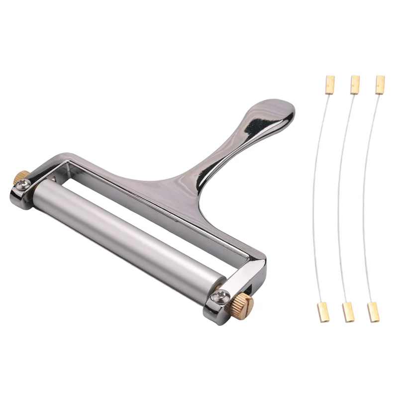 

Слайсер для сыра, слайсер для сыра с проволокой для мягких и полутвердых сыров, 4 режущих провода в комплекте