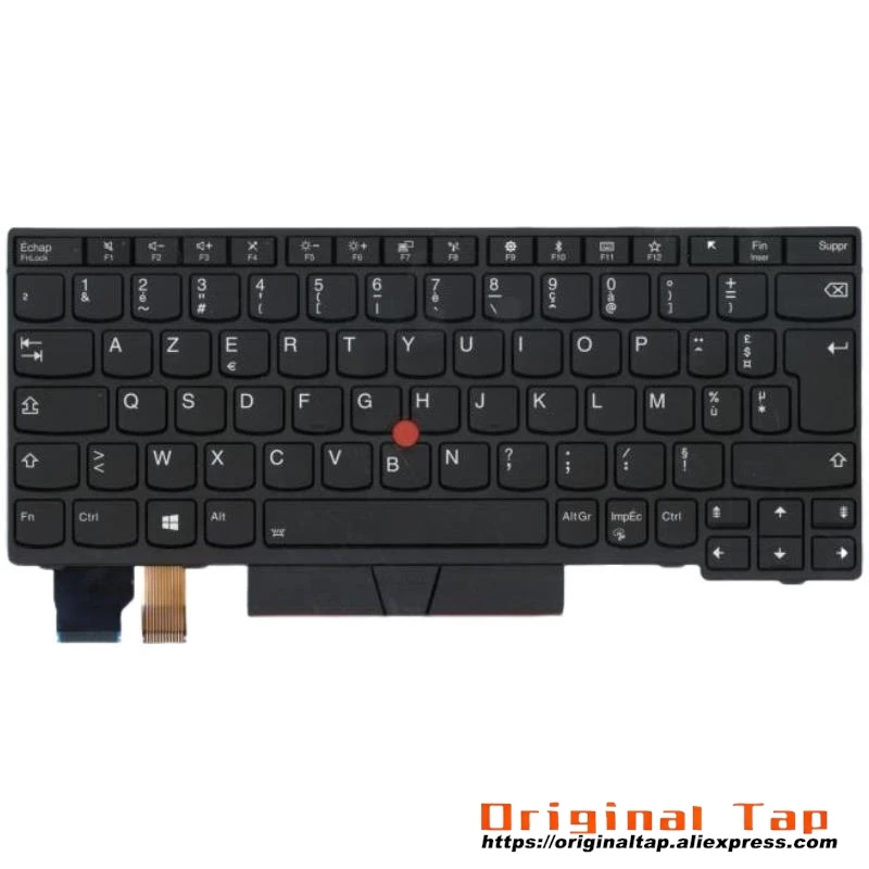 Клавиатура FR с французской подсветкой для Lenovo Thinkpad X280 A285 X390 X395 L13 Yoga Gen1 G1 01YP051 01YP131